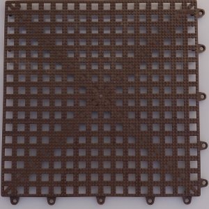Chocolate Brown – hides marks in busy areas Chocolate brown anti-slip tiles