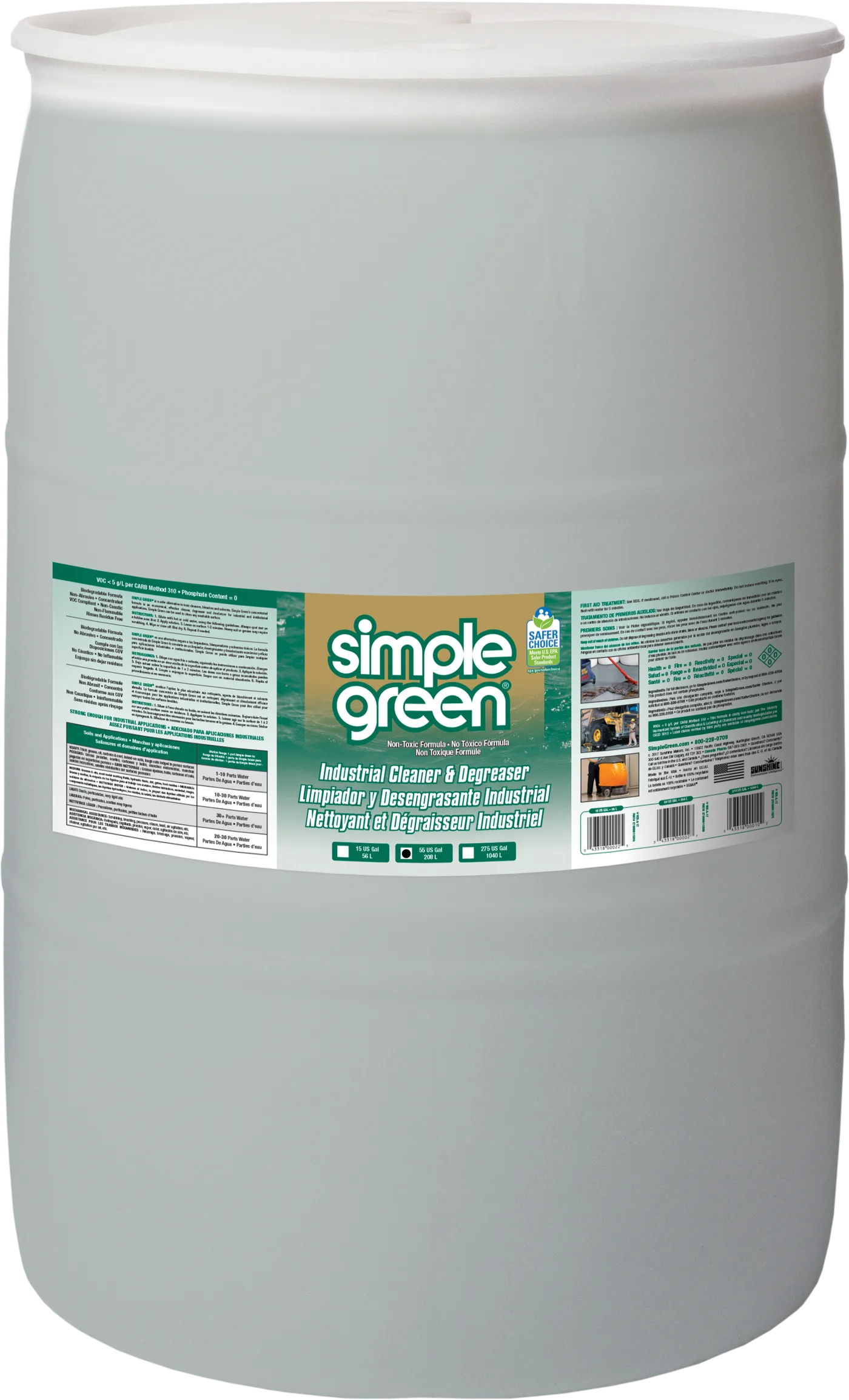 TYPISCHE KENMERKEN SIMPLE GREEN ORIGINAL